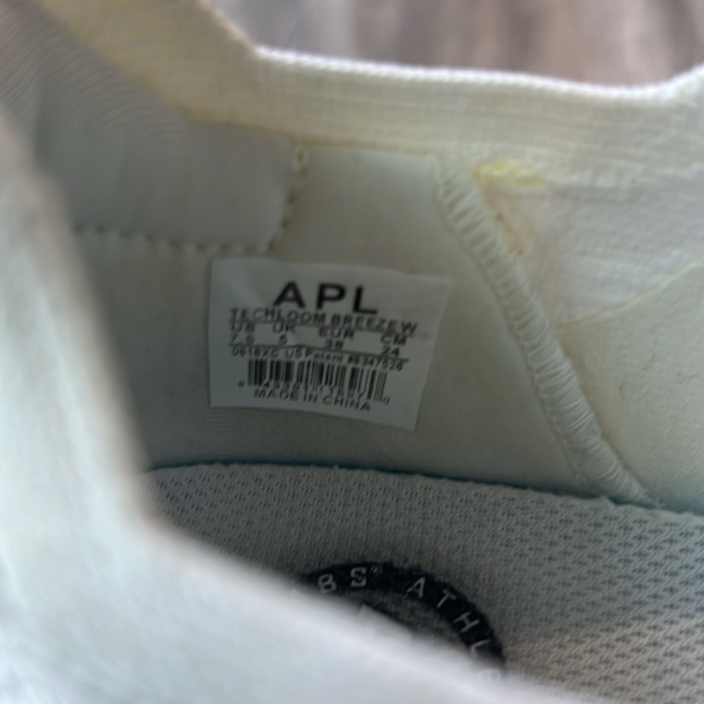 Apl Shoes White TechLoom Breeze Running Shoes Sneakers Size 7.5 Lightweight - Picture 7 of 11